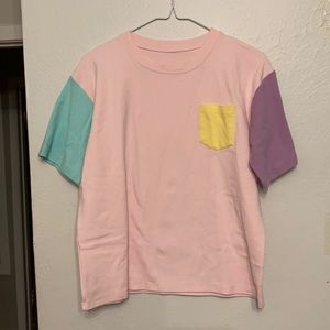 Colour tee shirt